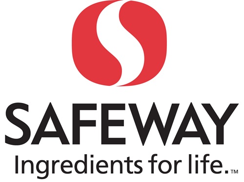 Safeway logo and ad